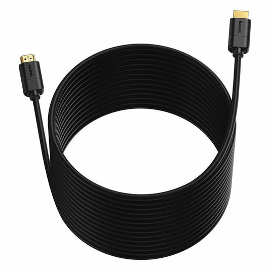 Cable de Video Baseus Alta Definición, HDMI - HDMI, 4K, 5m, Negro CAKGQ-D01