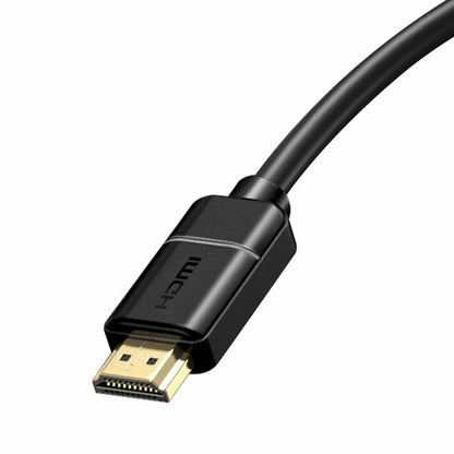 Cable de Video Baseus Alta Definición, HDMI - HDMI, 4K, 5m, Negro CAKGQ-D01