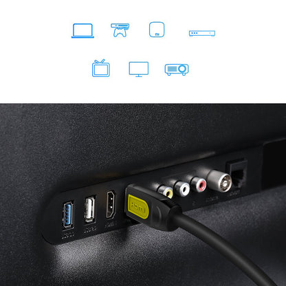 Cable de Video UGREEN HD101, HDMI - HDMI, 4K, 1m, Negro