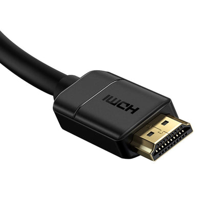 Cable de Video Baseus High Definition, HDMI - HDMI, 4K, 3m, Negro CAKGQ-C01