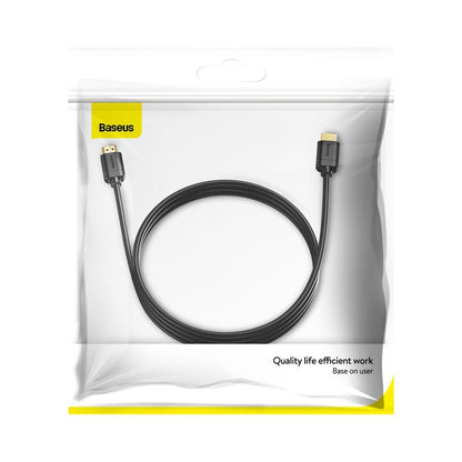 Cable de Video Baseus High Definition, HDMI - HDMI, 4K, 3m, Negro CAKGQ-C01