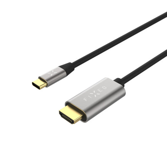 Cable de Audio y Video USB-C - HDMI Fixed, 2m, Gris