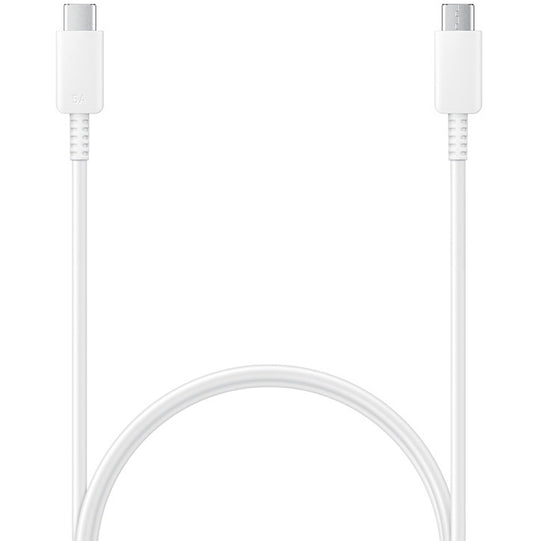 Cable de carga y datos USB-C - USB-C Samsung EP-DN975, 100 W, 1 m, blanco EP-DN975BWEGWWW