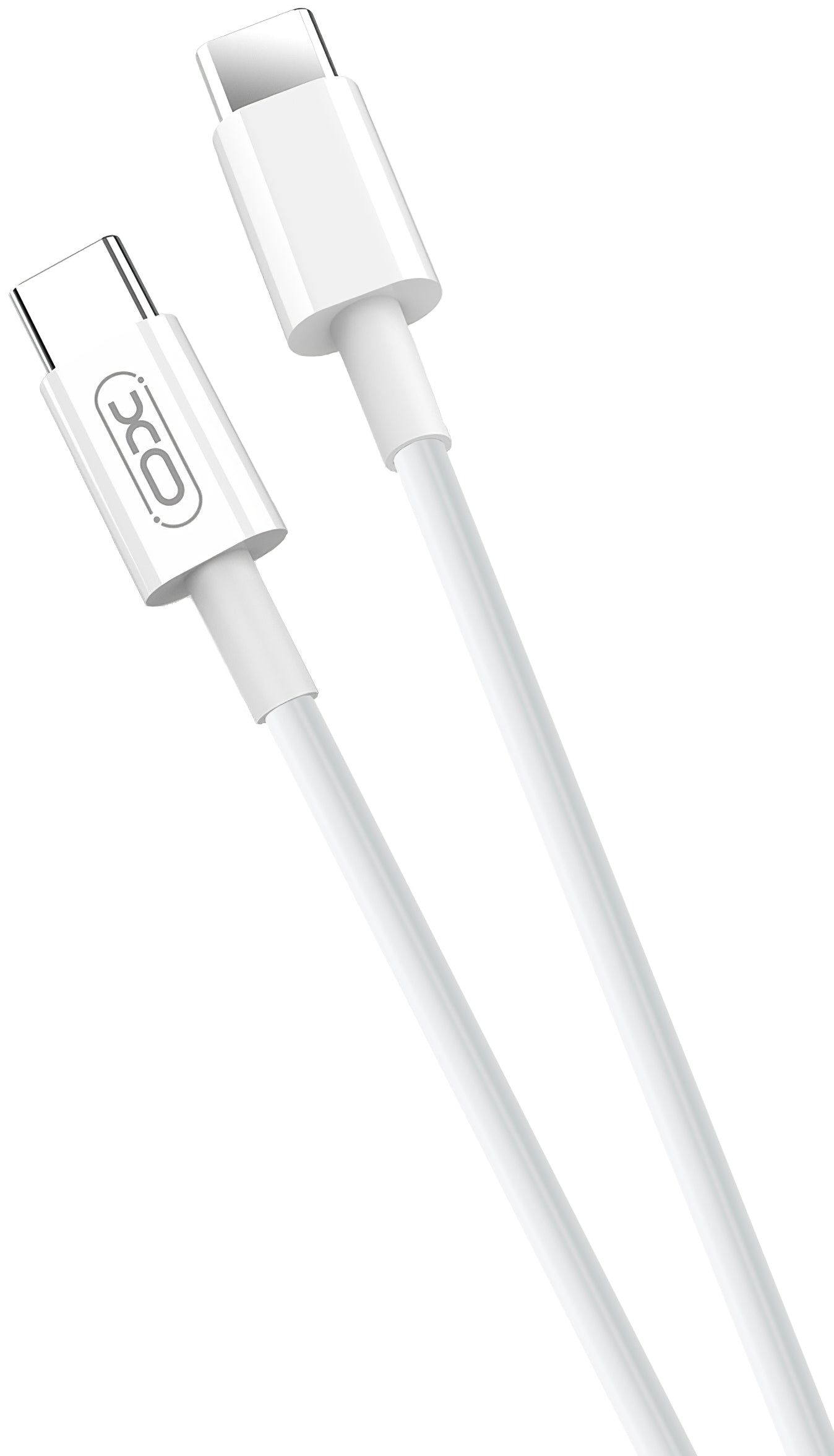 Cable de Datos y Carga USB-C - USB-C XO Design NB124, 40W, 1m, Blanco