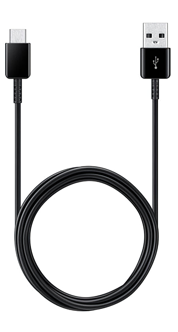 Cable de carga y datos Samsung USB-A a USB-C USB-A a USB-C, 25 W, 1,5 m, negro EP-DG930IBEGWWWW