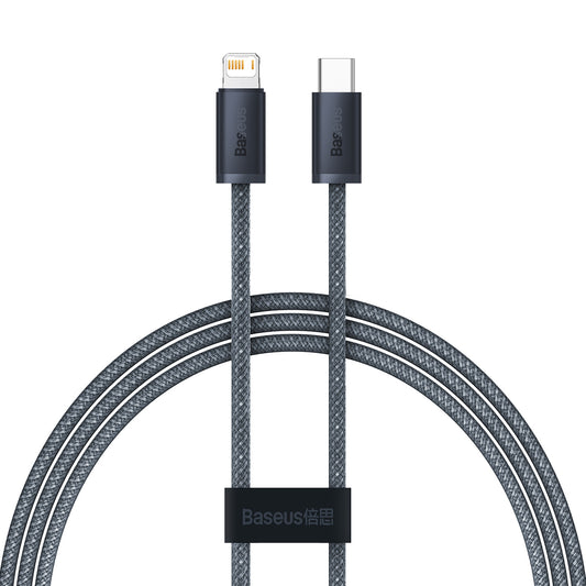 Cable de Datos y Carga USB-C - Lightning Baseus Dynamic Series, 20W, 1m, Gris CALD000016