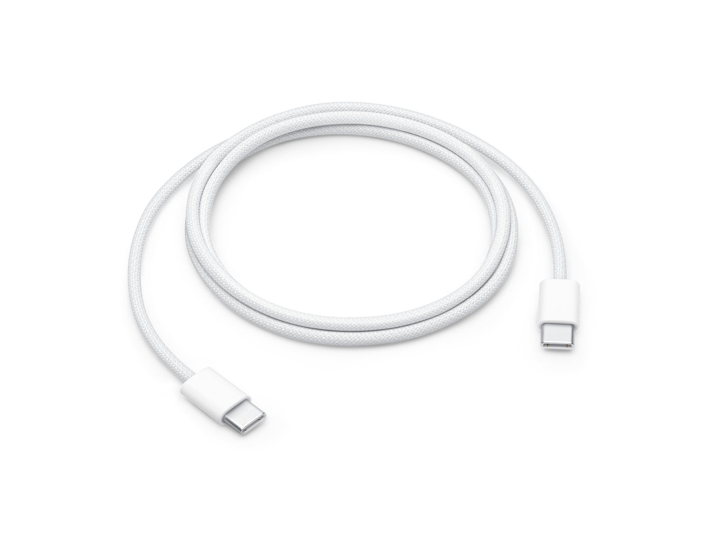 Cable de Datos y Carga USB-C - USB-C Apple, 96W, 1m, Blanco, Swap MQKJ3AM/A