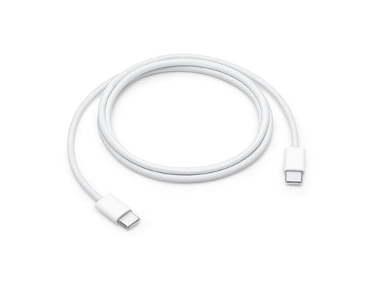 Cable de Datos y Carga USB-C - USB-C Apple, 96W, 1m, Blanco, Swap MQKJ3AM/A