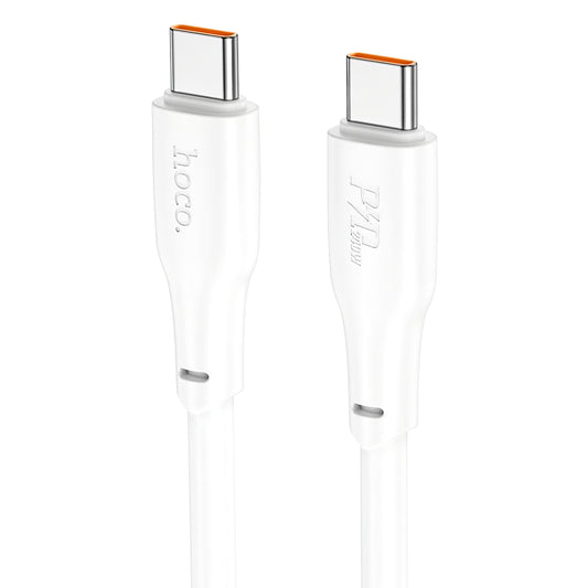 Cable de carga y datos USB-C - USB-C HOCO X93, 240W, 1m, Blanco