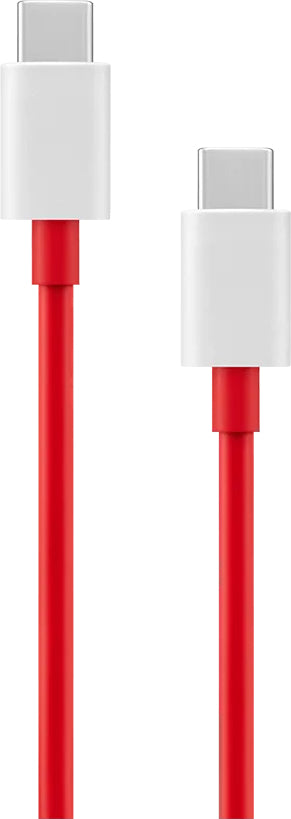 Cable de carga y datos USB-C - USB-C OnePlus DL152, 150W, 1m, Rojo 5461100529