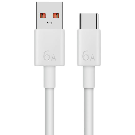 Cable de carga y datos USB-A - USB-C Huawei, 66 W, 1 m, blanco 04072004