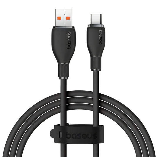 Cable de carga y datos USB-A - USB-C Baseus Pudding, 100 W, 2 m, negro P10355703111-01 