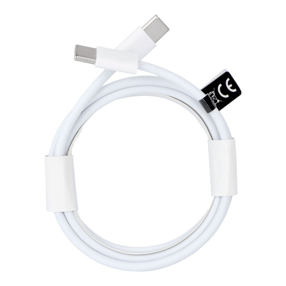 Cable de carga y datos USB-C - USB-C OEM USB-C HD26 Box, 30W, 2m, Blanco 