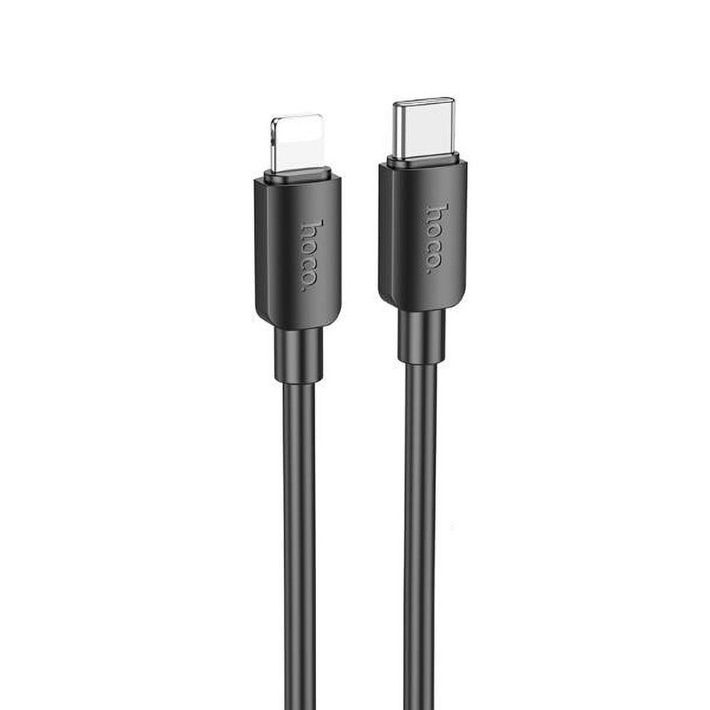 Cable de Datos y Carga USB-C - Lightning HOCO X96, 20W, 1m, Negro