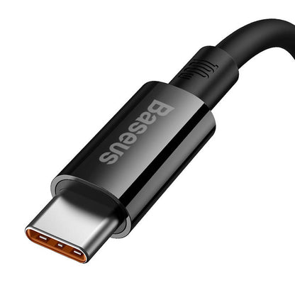 Cable de datos y carga USB-A - USB-C Baseus Superior Series, 100W, 1,5m, Negro P10320102114-01 