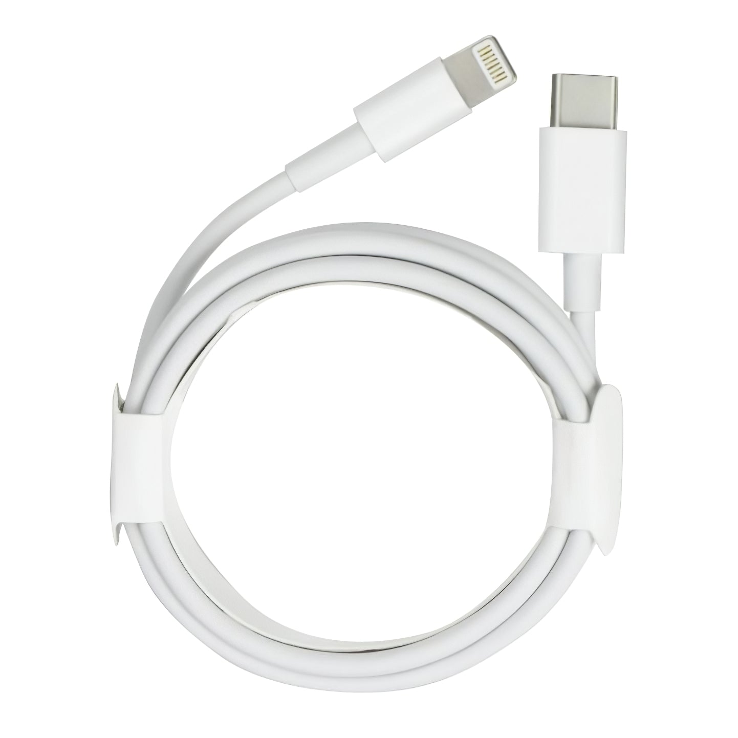 Cable de Datos y Carga USB-C - Lightning OEM, 12W, 1m, Blanco