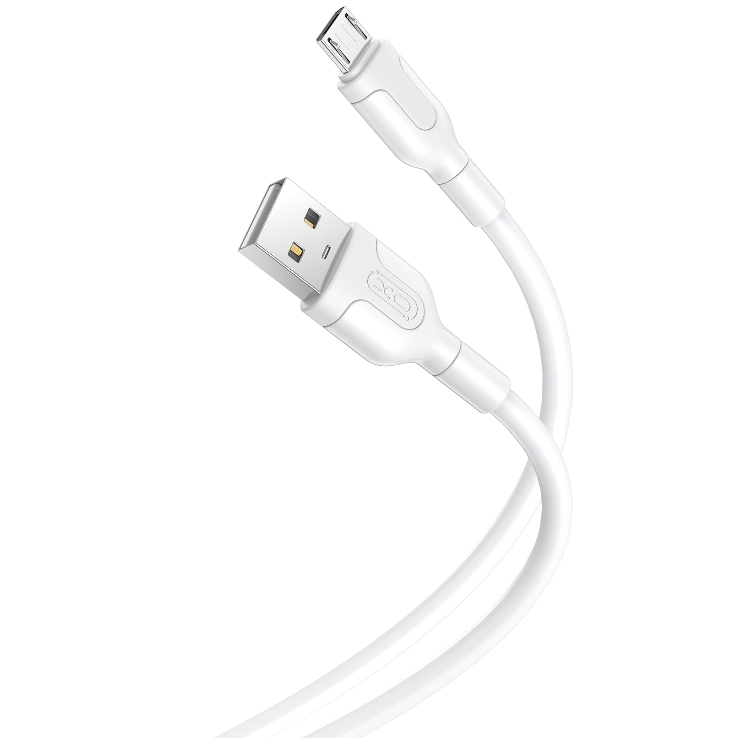 Cable de Datos y Carga USB-A - microUSB XO Design NB212, 18W, 1m, Blanco