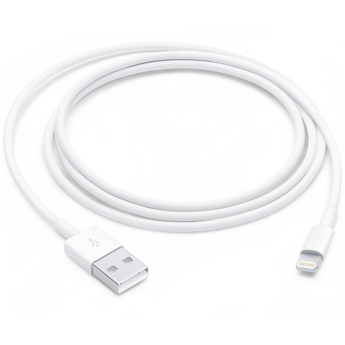 Cable de Datos y Carga USB-A - Lightning Apple A1480, 18W, 1m, Blanco MUQW3ZM/A
