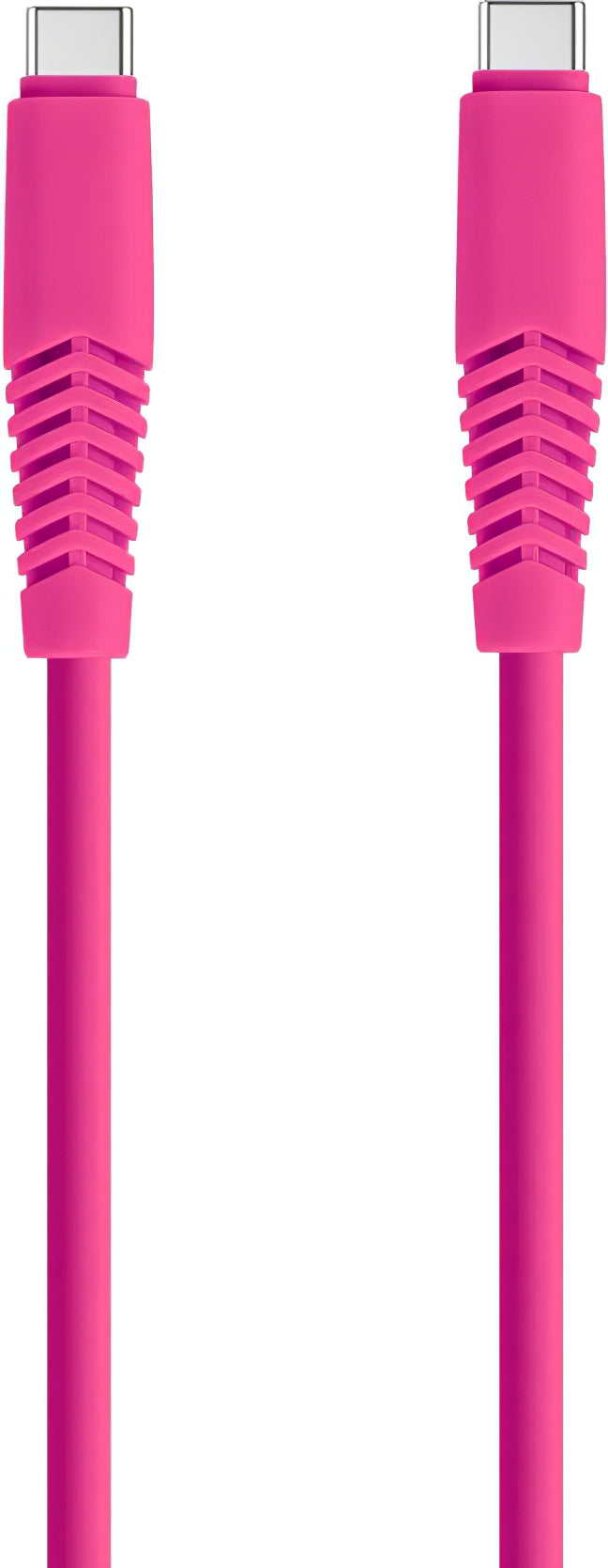 Cable de carga y datos USB-C - USB-C Setty, 18 W, 1,5 m, rosa KSC-C-1.526