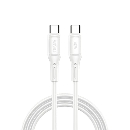 USB-C - Cable de carga y datos USB-C WiWu Wi-C043E Starlink, 60W, 1m, Blanco