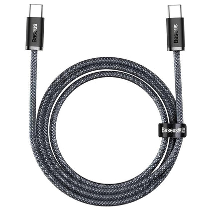 Cable de carga y datos USB-C - USB-C Baseus Dynamic Series, 100W, 2m, Gris CALD000316 