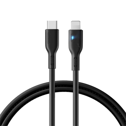Cable de Datos y Carga USB-C - Lightning Joyroom A13, 20W, 1.2m, Negro