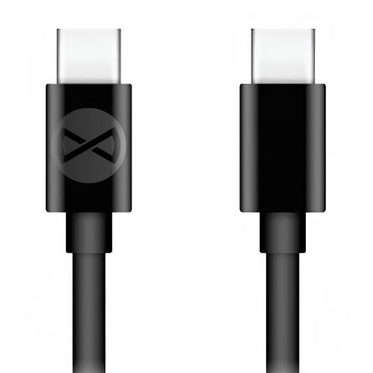 Cable de Datos y Carga USB-C - USB-C Forever, 60W, 1m, Negro