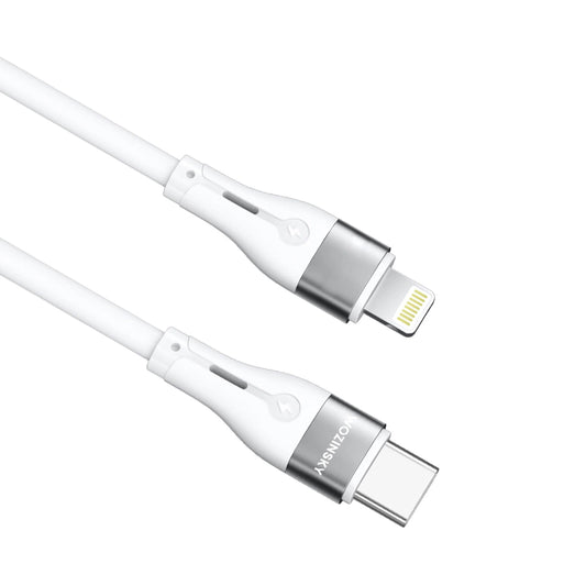 Cable de Datos y Carga USB-C - Lightning WZK WSTCL1, 27W, 1m, Blanco