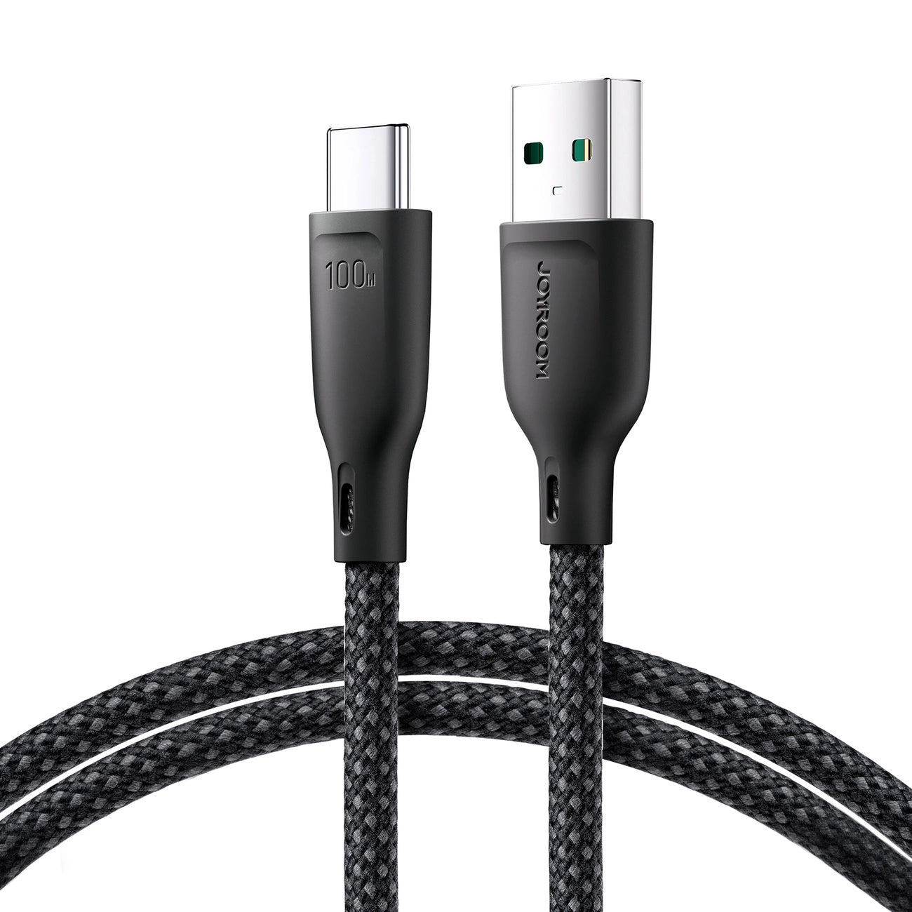 Cable de Datos y Carga USB-A - USB-C Joyroom Multi-Color S-A34, 100W, 1m, Negro