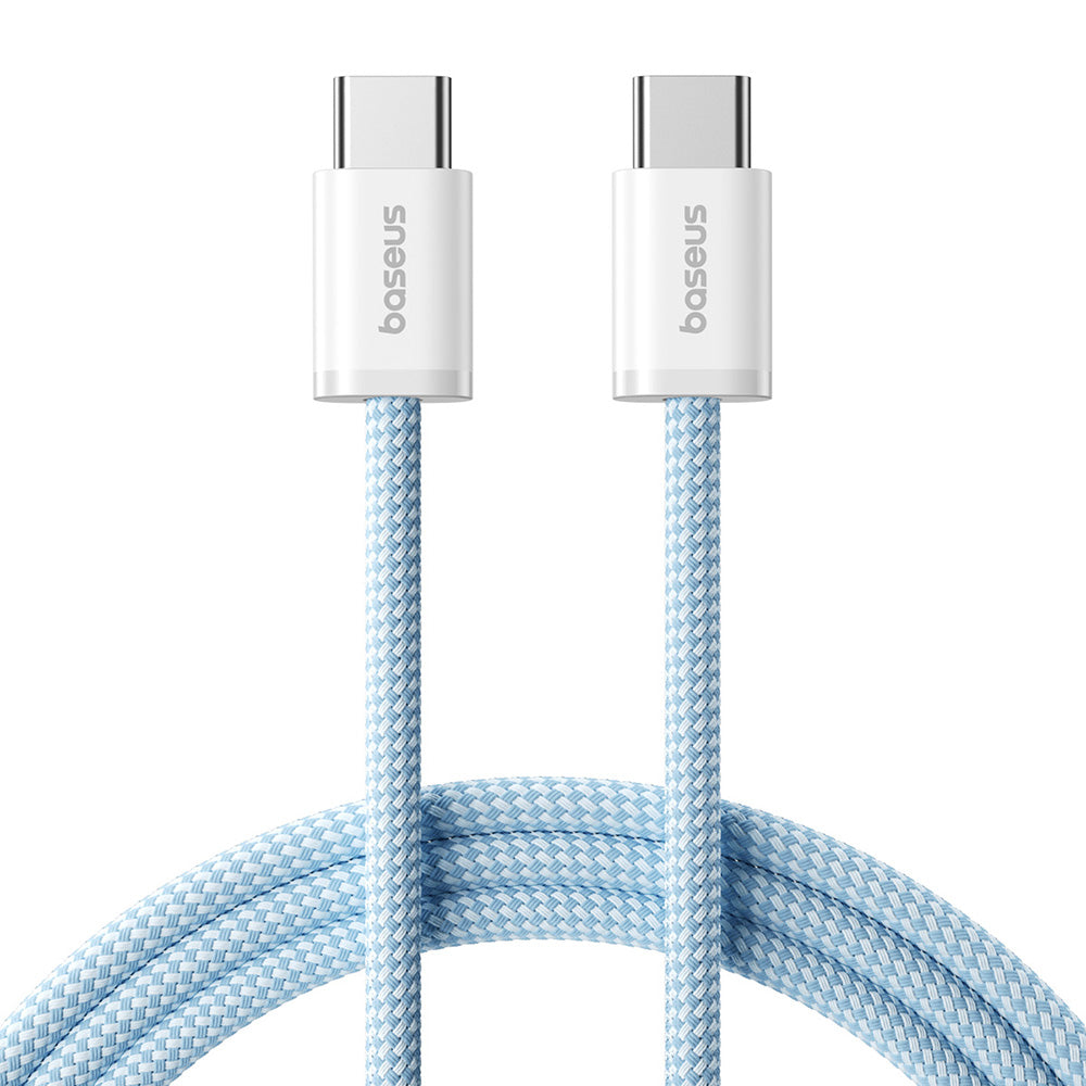 Cable de Datos y Carga USB-C - USB-C Baseus Dynamic 4 Series, 100W, 1m, Azul P10381400311-00