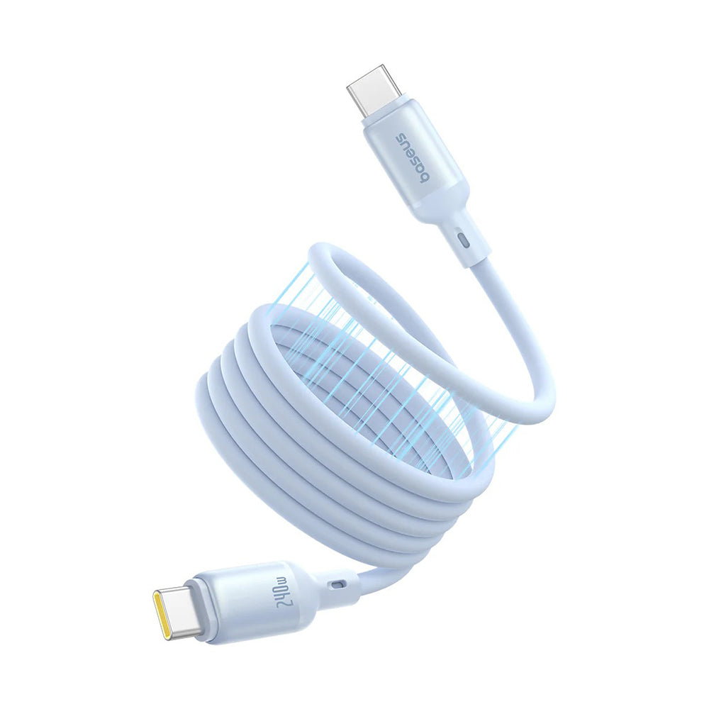 Cable de Datos y Carga USB-C - USB-C Baseus PicoGo, 240W, 1m, Azul P10376800311-00