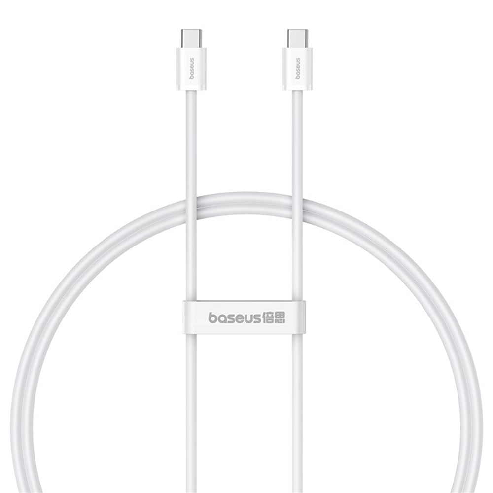Cable de Datos y Carga USB-C - USB-C Baseus Superior Series 2, 30W, 2m, Blanco P10365200211-01