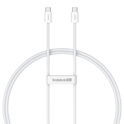 Cable de Datos y Carga USB-C - USB-C Baseus Superior Series 2, 30W, 2m, Blanco P10365200211-01