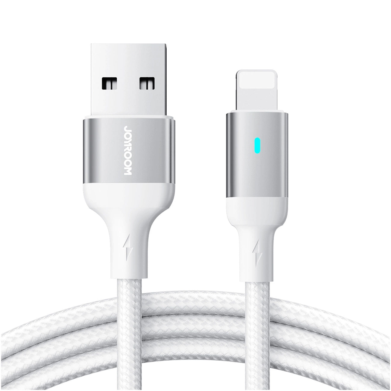 USB-A to Lightning Data and Charging Cable Joyroom A10, 18W, 1.2m, White