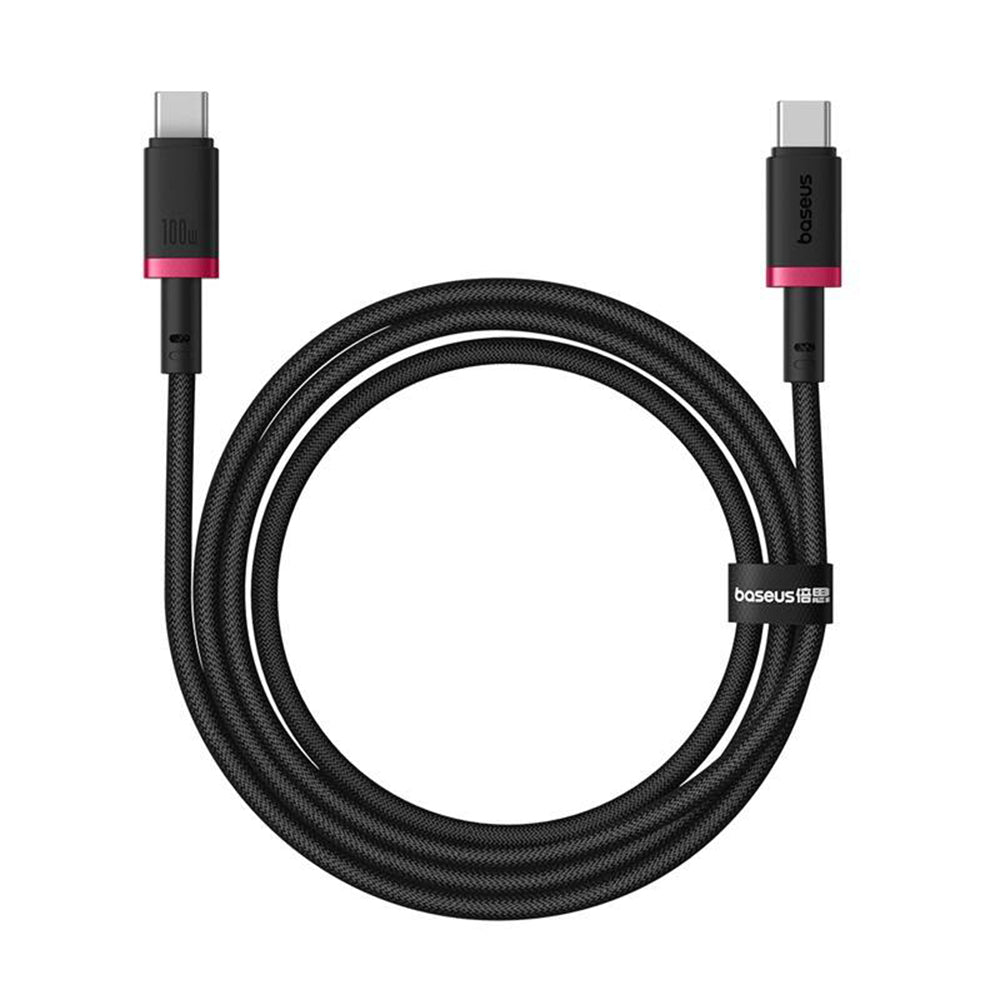 USB-C Data and Charging Cable - USB-C Baseus Dura Series, 100W, 2m, Red P10377803U01-02