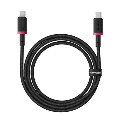 USB-C Data and Charging Cable - USB-C Baseus Dura Series, 100W, 2m, Red P10377803U01-02