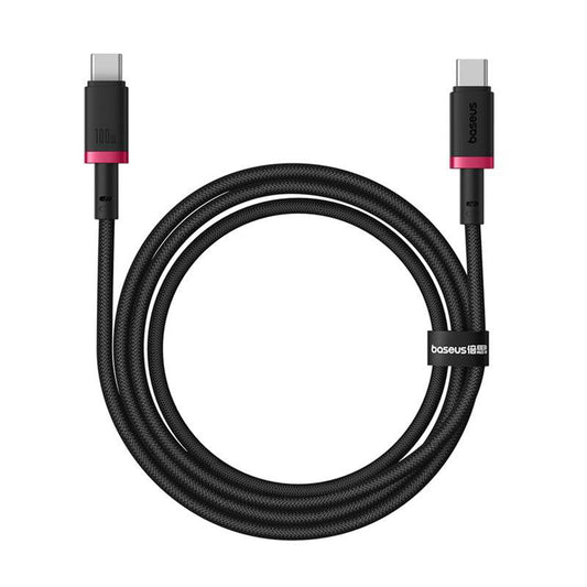 Cable de Datos y Carga USB-C - USB-C Baseus Dura Series, 100W, 1m, Rojo P10377803U01-01
