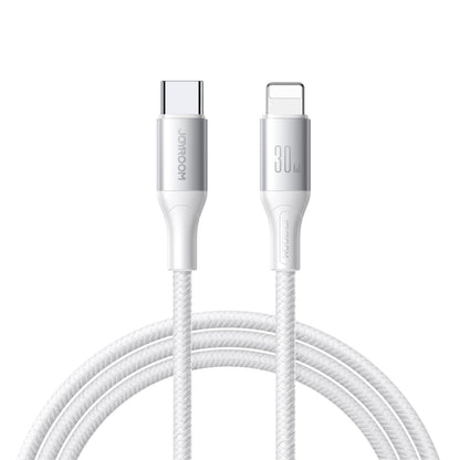 Cable de Datos y Carga USB-C - Lightning Joyroom S-A28 Flash, 30W, 1m, Blanco