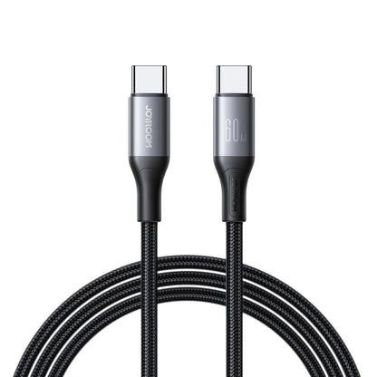 Cable de Datos y Carga USB-C - USB-C Joyroom S-A28 Flash, 60W, 2m, Negro