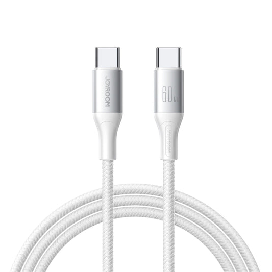 Cable de Datos y Carga USB-C - USB-C Joyroom S-A28 Flash, 60W, 1m, Blanco