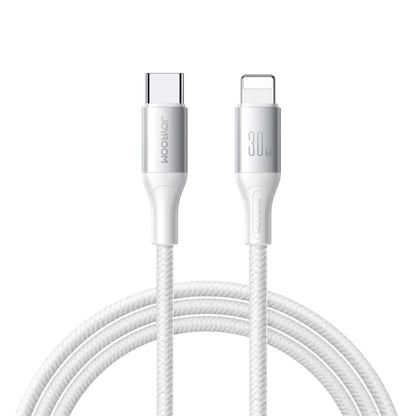 Cable de Datos y Carga USB-C - Lightning Joyroom S-A28 Flash, 30W, 2m, Blanco
