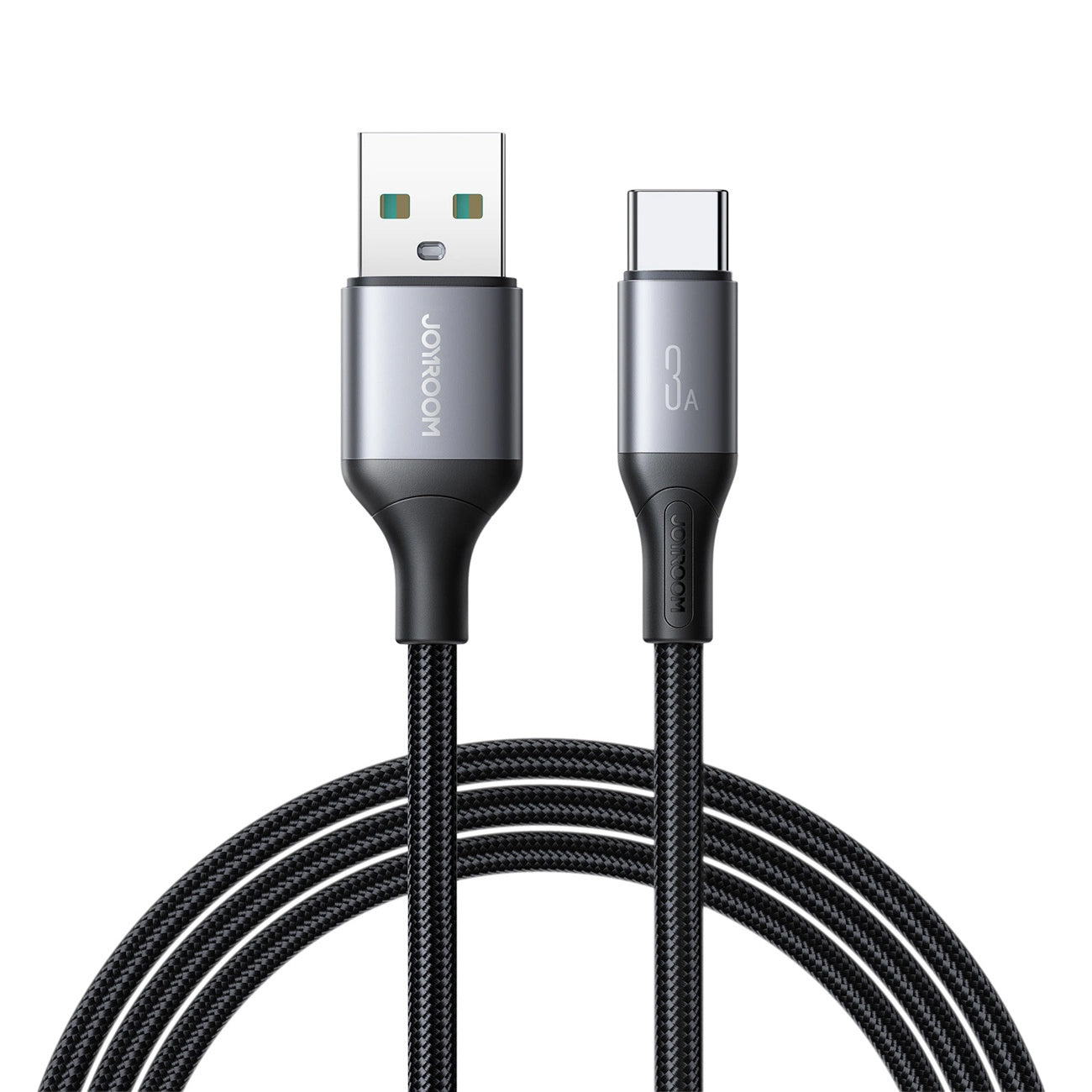 Cable de Datos y Carga USB-A - USB-C Joyroom S-A28 Flash, 30W, 2m, Negro