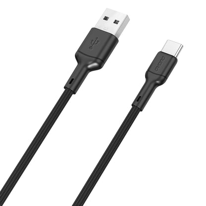 Cable de Datos y Carga USB-A - USB-C Dudao L9T, 100W, 1m, Negro