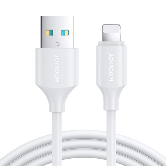 Cable de Datos y Carga USB-A - Lightning Joyroom S-A9, 18W, 1m, Blanco