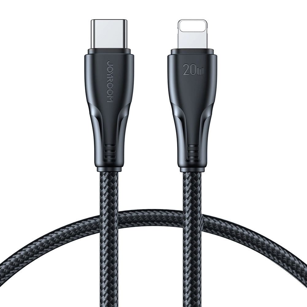 Cable de Datos y Carga USB-C - Lightning Joyroom S-A11, 20W, 1.2m, Negro