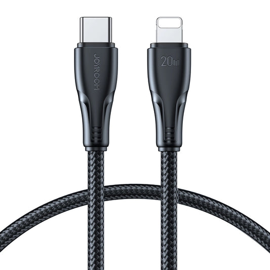 Cable de Datos y Carga USB-C - Lightning Joyroom S-A11, 20W, 1.2m, Negro