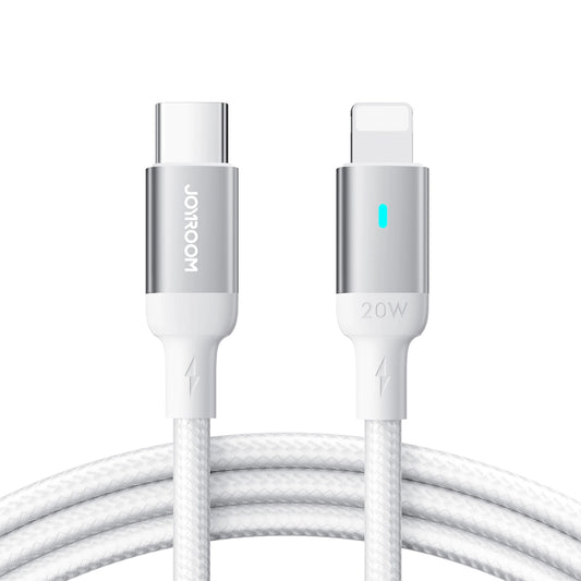 Cable de Datos y Carga USB-C - Lightning Joyroom S-A10, 20W, 1.2m, Blanco