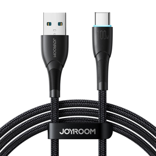 Cable de Datos y Carga USB-A - USB-C Joyroom S-A32, 100W, 1m, Negro