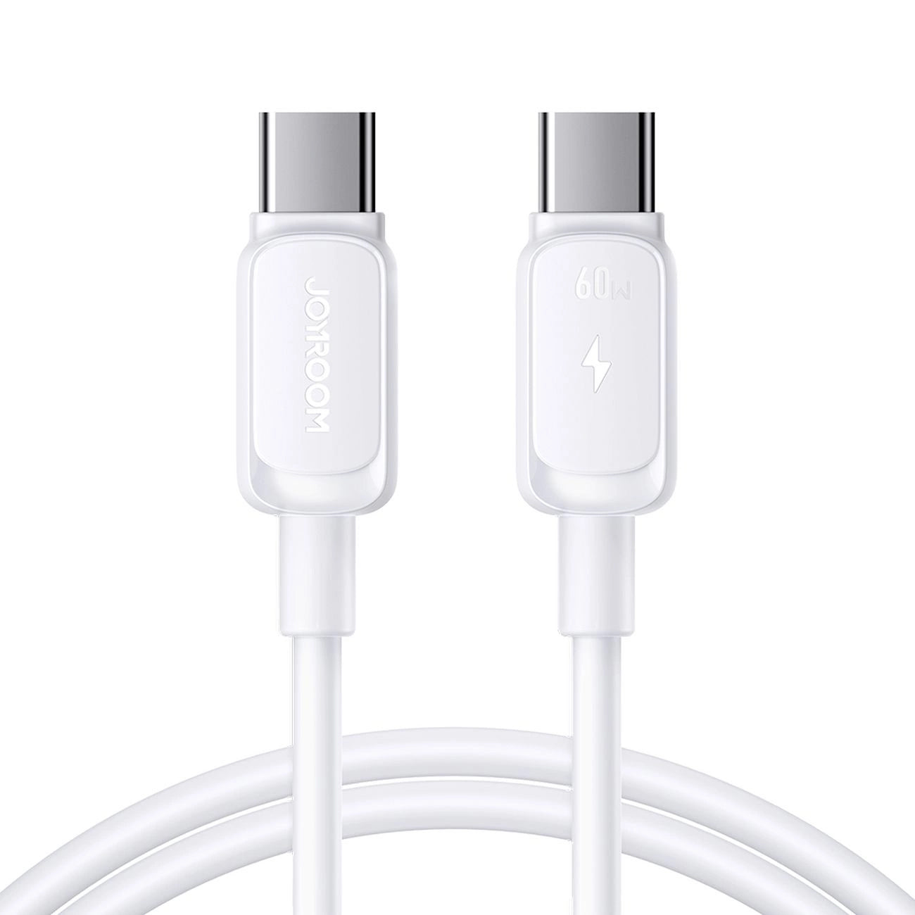 Cable de Datos y Carga USB-C - USB-C Joyroom S-A14, 60W, 1.2m, Blanco