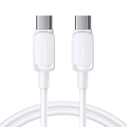 Cable de Datos y Carga USB-C - USB-C Joyroom S-A14, 60W, 1.2m, Blanco